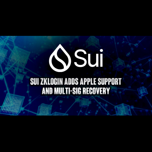 Sui's zkLogin Bolsters Security and Convenience with Apple Account Support and Multi-Sig Recovery