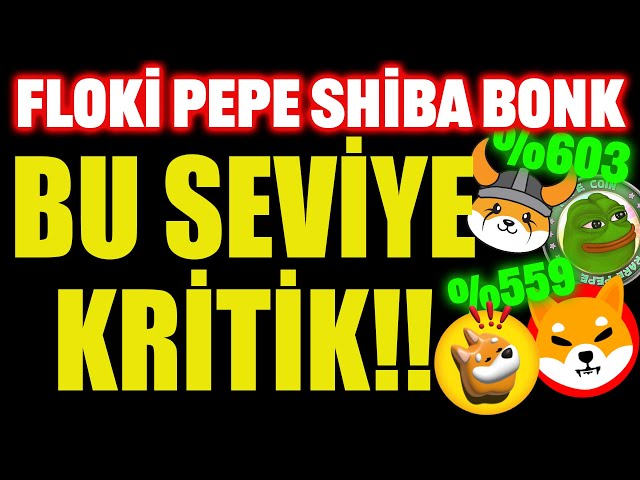 ATTENTION FOR FLOKİ PEPE SHIBA BONK RISE!! THIS LEVEL... #floki #pepe #shib #bonk #dogecoin #shiba