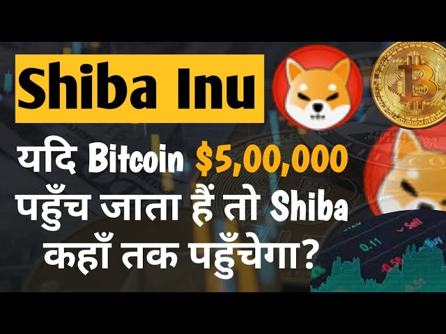 Shiba Can Rise if Bitcoin $500,000 || Shiba Inu Coin News Today || Shiba inu Coin Price Prediction