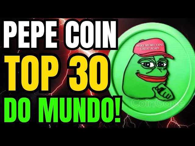 PEPECOIN TOP 30 IN THE WORLD - PEPE IS WARMING UP THE ROCKET ENGINES!