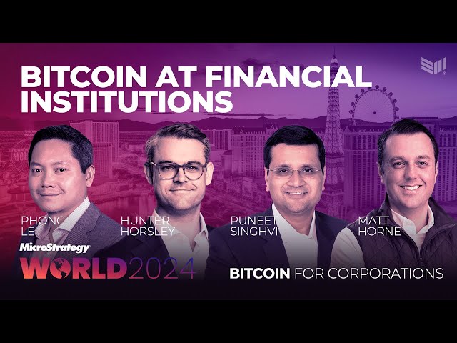 Bitcoin at Financial Institutions | Bitcoin for Corporations