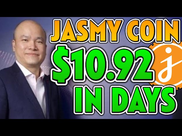 JASMY BULL FLAG $10.92 IN DAYS!?! *MUST SEE*