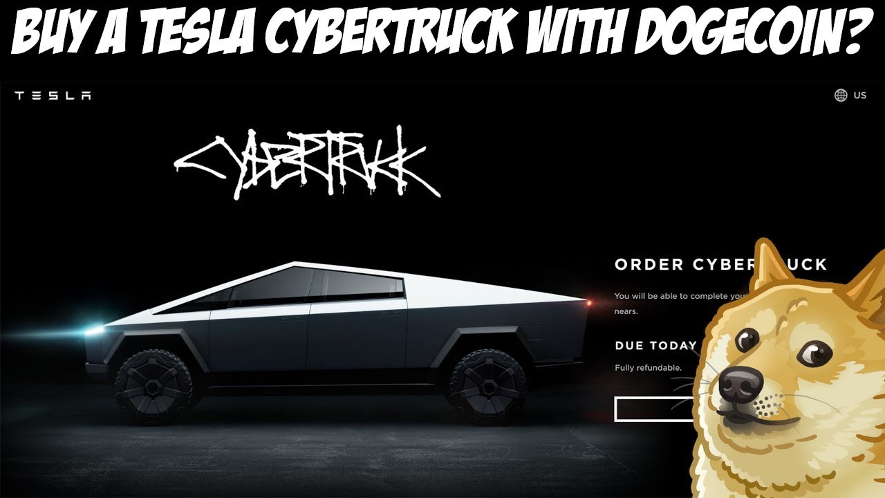 Dogecoin으로 Tesla Cybertruck을 구매하시겠습니까?