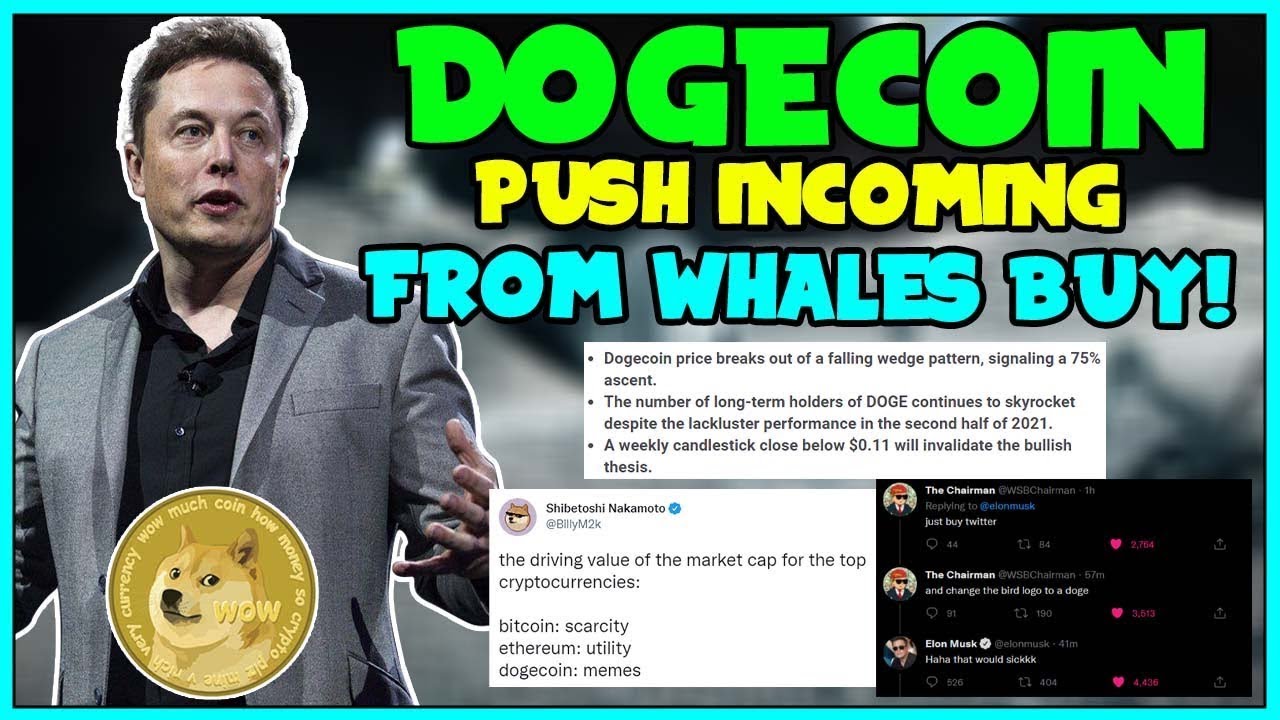 Elon Musk Hints Dogecoin Will Go To $0.18 At Least! (COLLATERALIZING RECOVERY NOW!) TESLA, SPACEX...