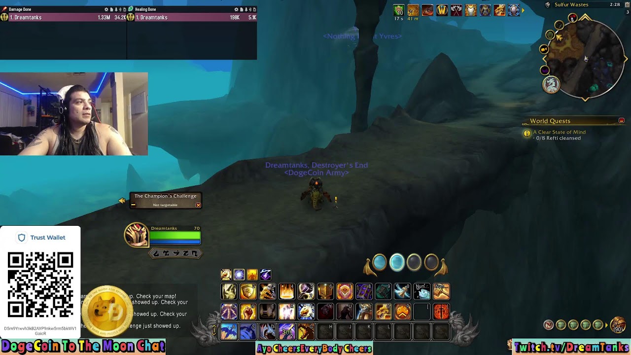 [Illadin-US] [DogeCoin Army] POV：Prot Pally Ep. 15 ^.^ #DogeCoin 到月球聊天 ^.^