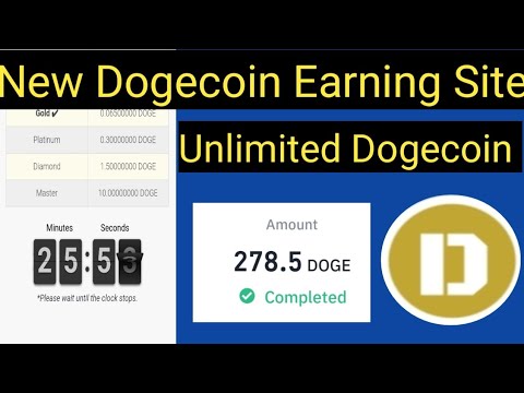 Neue Dogecoin-Verdienstseite Unbegrenzte Dogecoin-Mining-Site Beste Dogecoin-Verdienstseite Claim Faucet