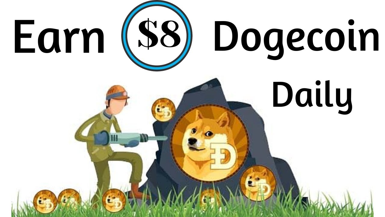 Comment gagner instantanément 8 $ de DOGECOIN | Application de gain de Doge ??