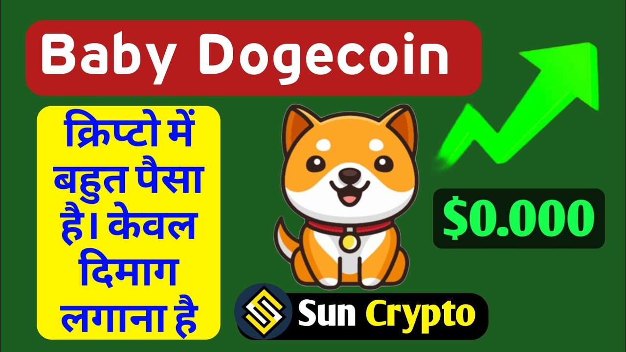 Baby Dogecoin 加密貨幣裡有很多錢，你只需要動動你的大腦。如何從太陽加密貨幣賺錢