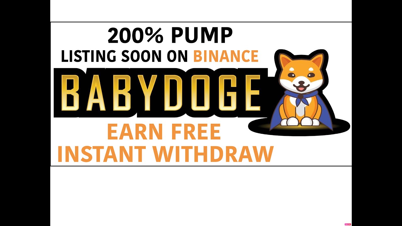 BABY DOGECOIN-NEWS-UPDATE | 200 % PUMPE | SO VERDIENEN SIE BABY DOGECOIN KOSTENLOS | SOFORTIGER ABZUG