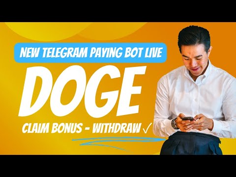 ? 每小时免费 Doge？！ ? 我发现一个支付真实现金的加密机器人（现场证明！）