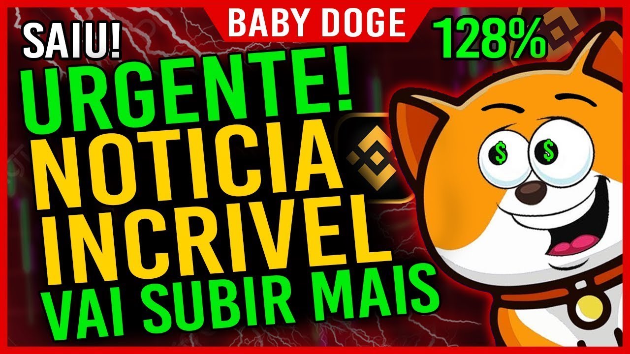 ?BABY DOGE URGENT! NEW BOMB! BABY DOGECOIN WILL GO UP A LOT WITH BITCOIN and ETF! CRYPTOCURRENCY NEWS