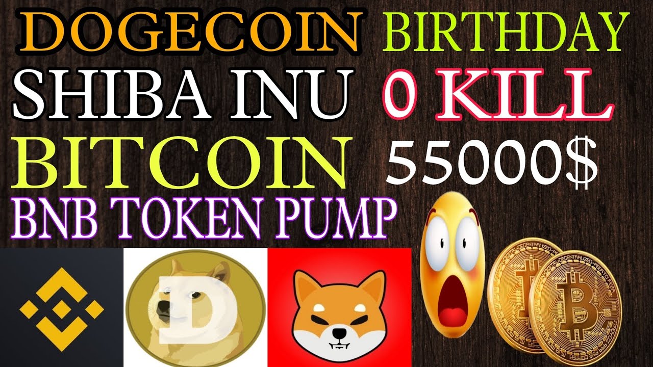 DogeCoin und Shiba Zero Kill? | Shiba Inu Große Pumpe | DogeCoin Geburtstag 0 Kill | Bitcoin-Preis 55000$