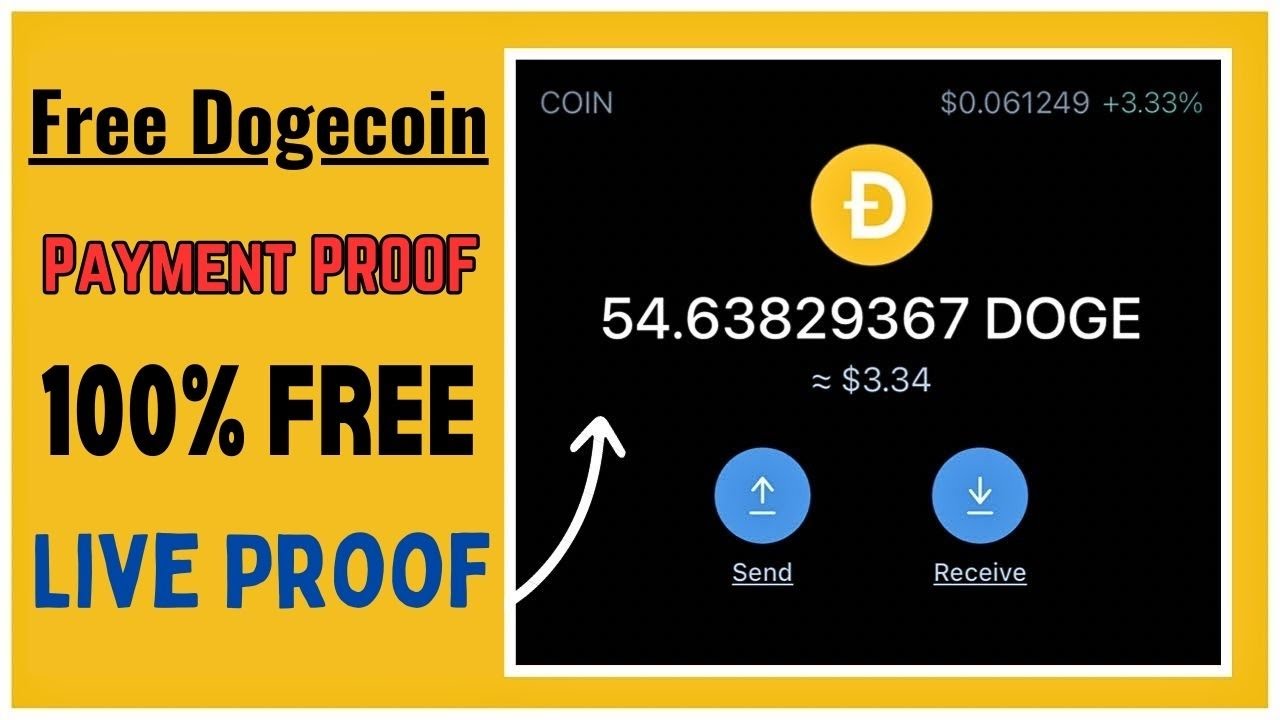 Kostenlose Dogecoin-Krypto-Beute | 15 Doge Payment Proof, Dogecoin-Preisprognose