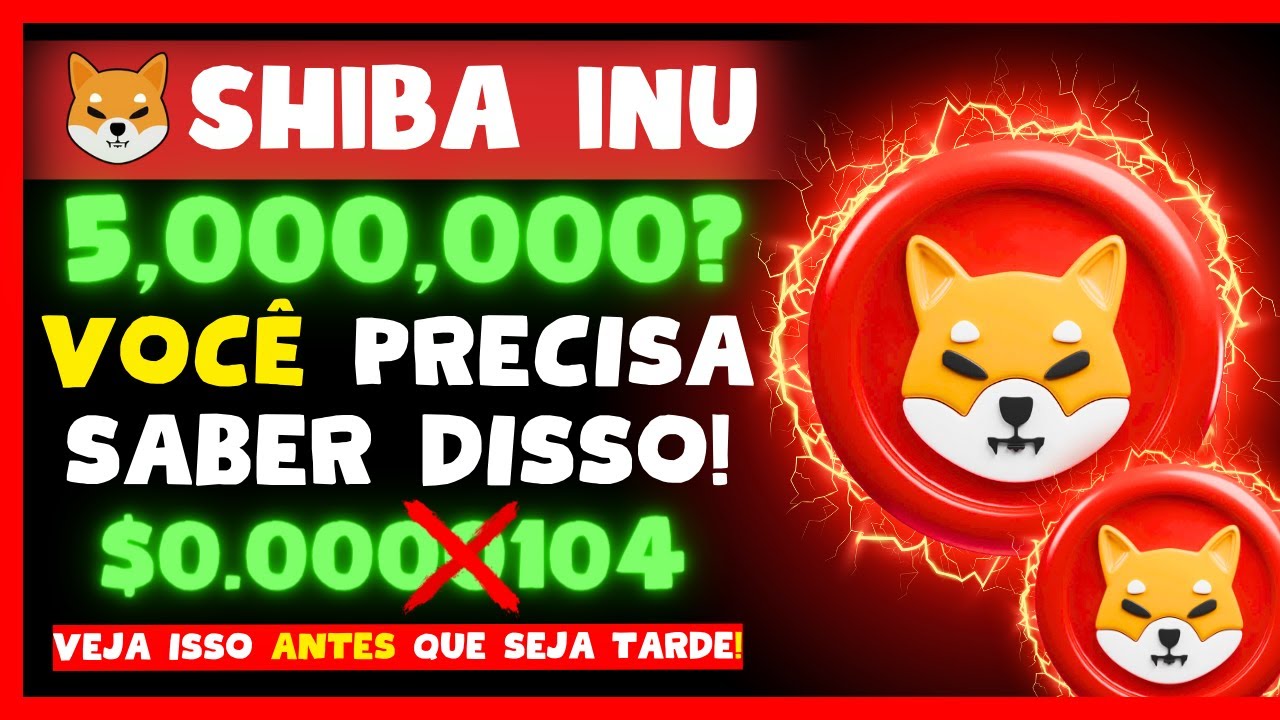 ?SI VOUS AVEZ SEULEMENT 5 MILLIONS DE JETONS SHIBA INU, VOUS POUVEZ FAIRE BEAUCOUP DE PROFITS ! NOUVELLES SHIBA INU AUJOURD'HUI