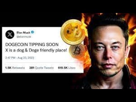 지난 13일!?ELON MUSK가 직접 발표했습니다: DOGECOIN $2, SHIBA에서 100배 보장!?XRP 코인으로...?