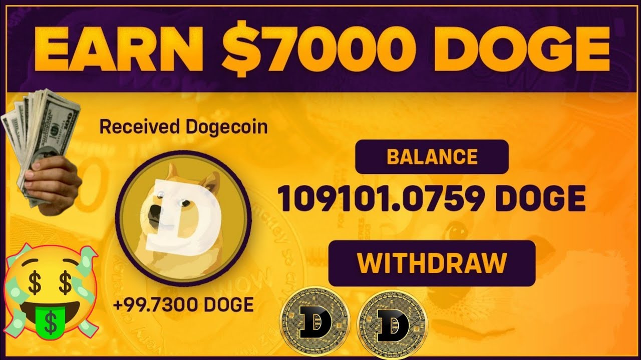 Free Dogecoin mining website! [ free dogecoin earning site today ] free crypto earning site today