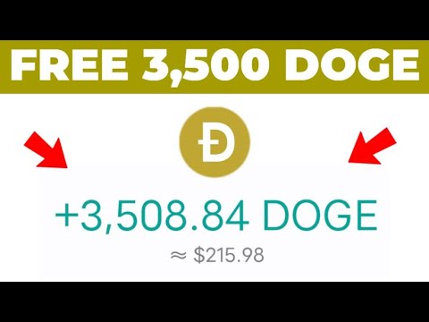 无限DOGECOIN MINNER//无需投资❌❌/我如何赚取免费DOGE无需投资