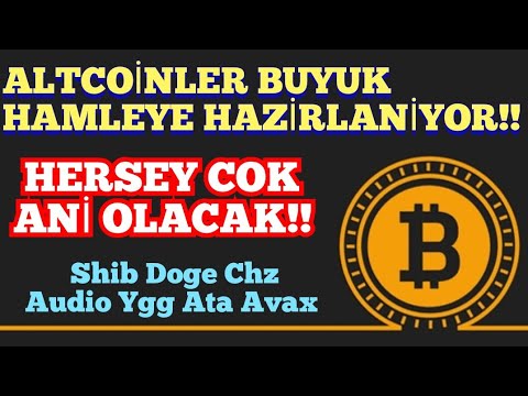 모든 일이 갑자기 일어날 것입니다!! 알트코인은 큰 상승을 준비하고 있습니다 #avax #doge #shıb #ygg #ata