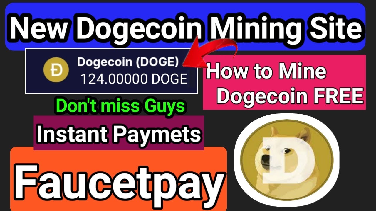 2024년 무료 Dogecoin 채굴 웹사이트 || Dogecoin을 채굴하는 방법 | 제로 투자 | 15부?