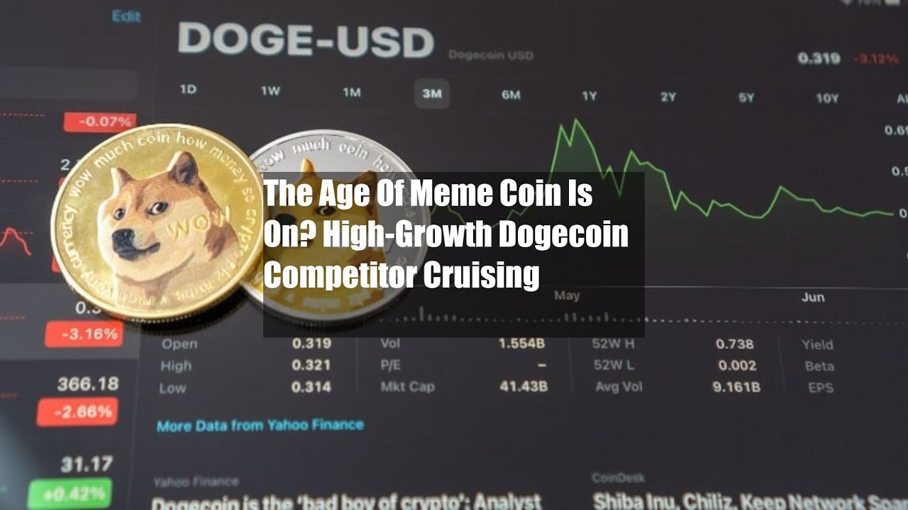 밈 코인의 시대가 온 걸까요? 고성장 Dogecoin 경쟁자 크루징