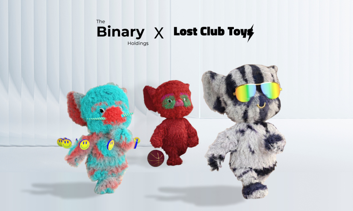 Binary Holdings と Lost Club Toys が提携して Web3 インフラストラクチャに革命を起こす