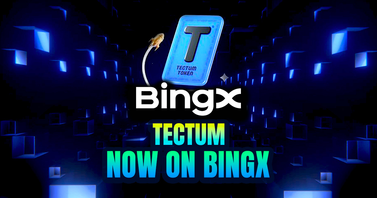 Le jeton $TET de Tectum se négocie désormais sur BingX