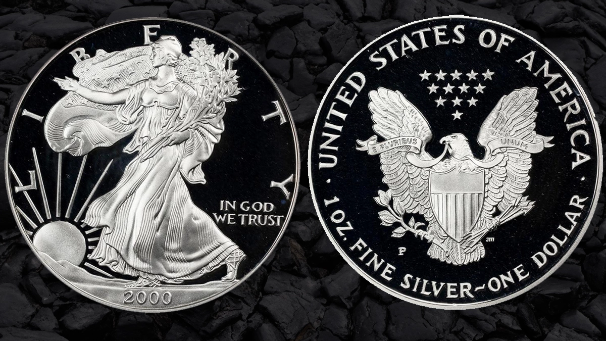 Pièce d'argent épreuve numismatique American Eagle de 2000 P : buzz et valeur