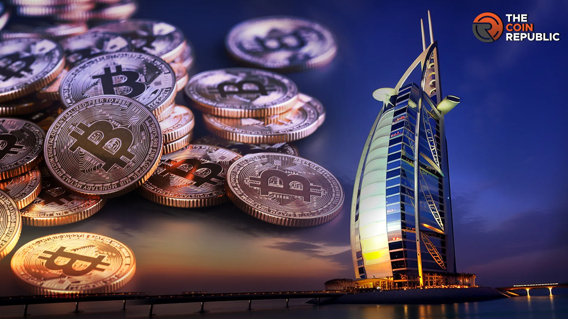 ビットコインはUAEの仮想通貨投資環境を支配し、リストのトップに確固たる地位を築いている