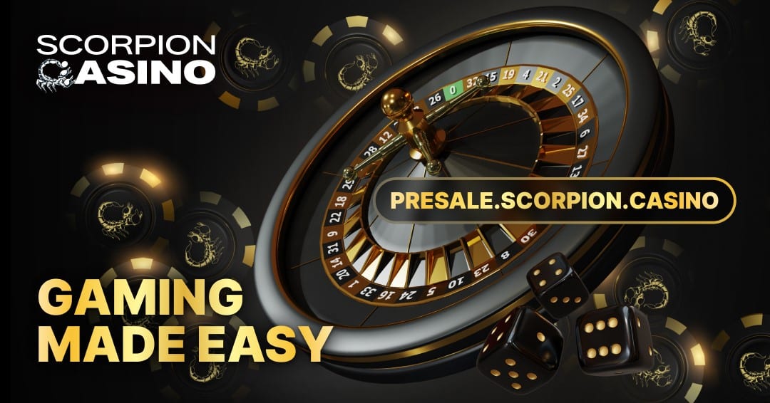 Scorpion Casino 预售激增，目标是为加密货币爱好者带来每日 10,000 美元的被动收入