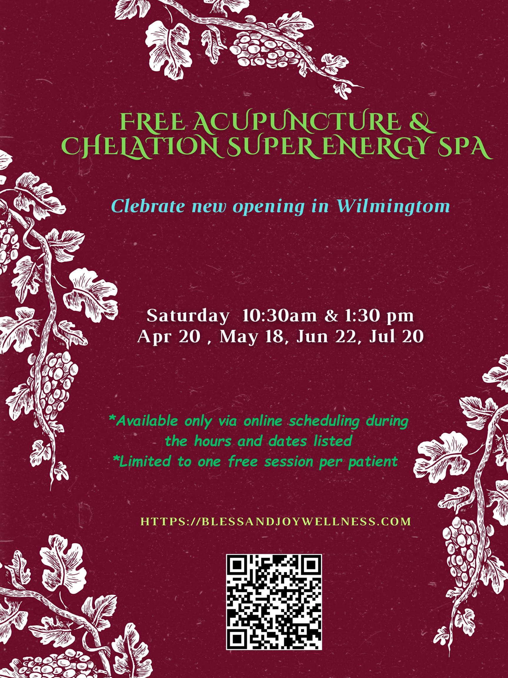 Wilmington Welcomes Acupuncture and Energy Resonance Oasis