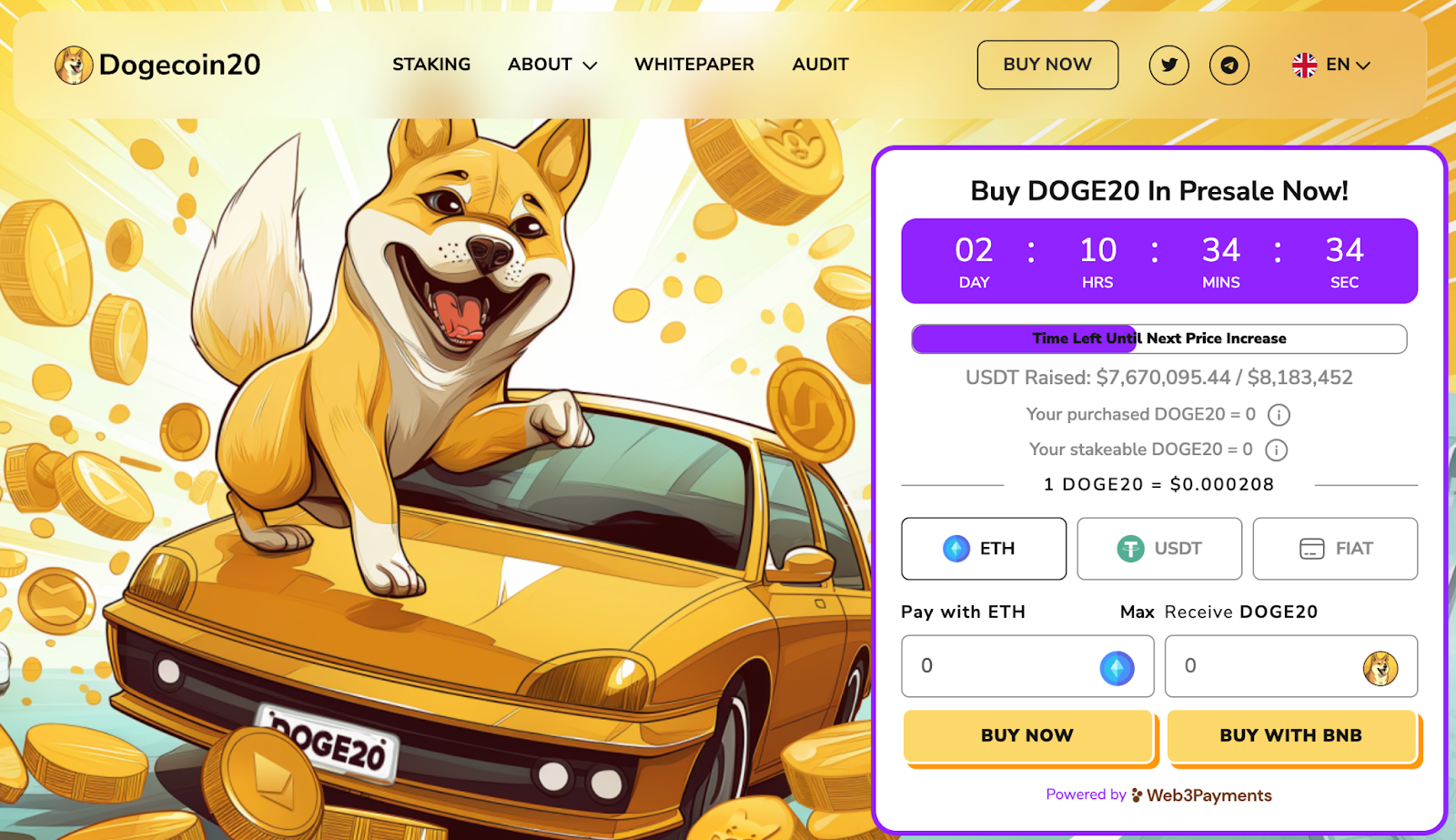 Dogecoin20 Poised to Eclipsing Its Meme Coin Predecessor