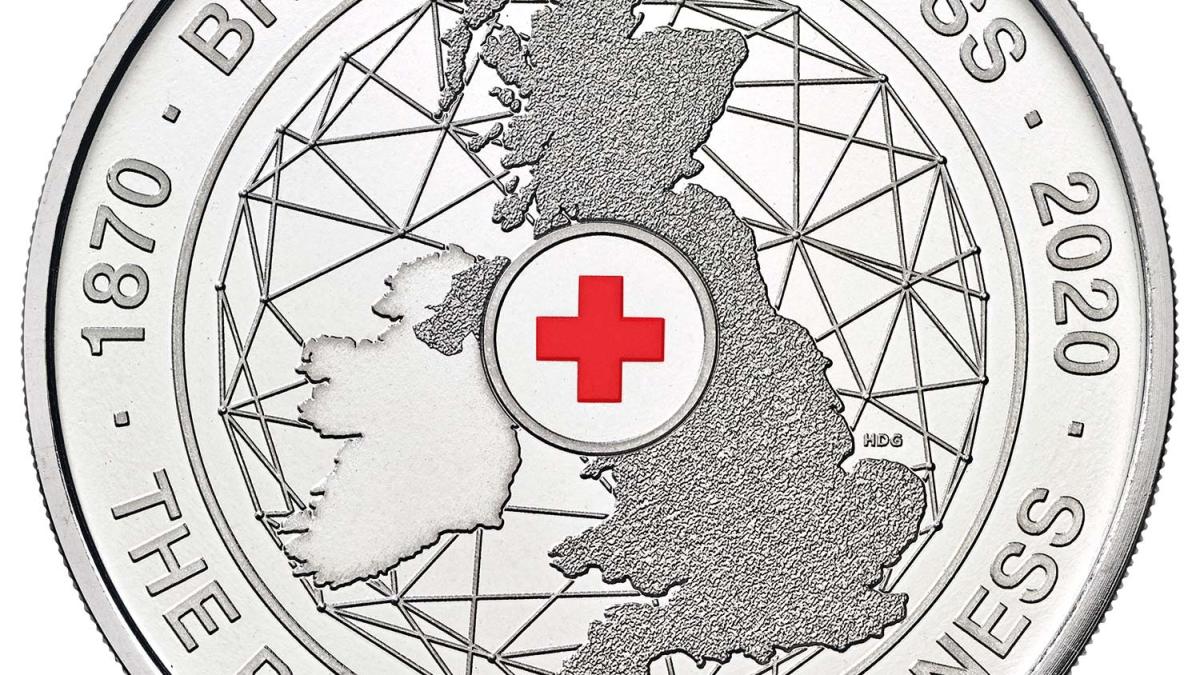 Royal Mint Commemorative Coin Honors British Red Cross's 150th Anniversary