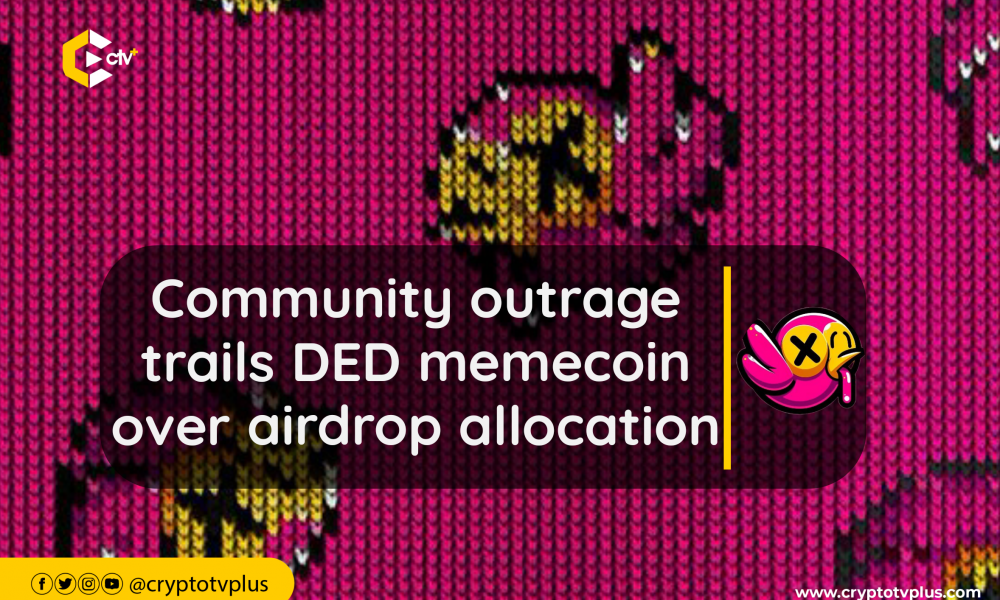 DED Memecoin Airdrop Drama: Allocation Slash Sparks Community Outcry