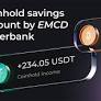 EMCD's New Savings Account Offers Crypto Savings Revolution with Up to 14% APY