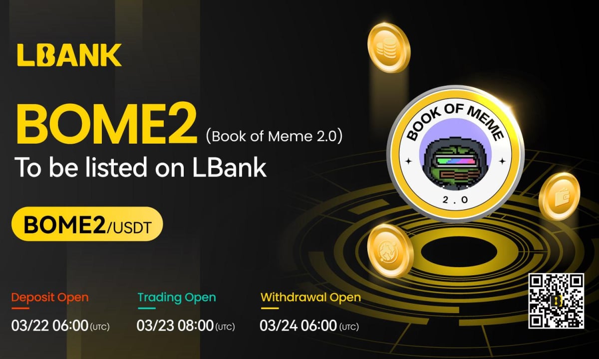 LBank Exchange revolutioniert die Web3-Meme-Kultur mit der Auflistung im Book of Meme 2.0 (BOME2).