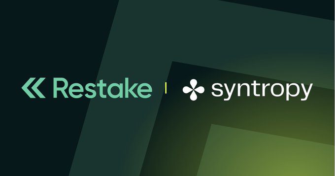 Restake 和 Syntropy 聯手推動機構區塊鏈採用