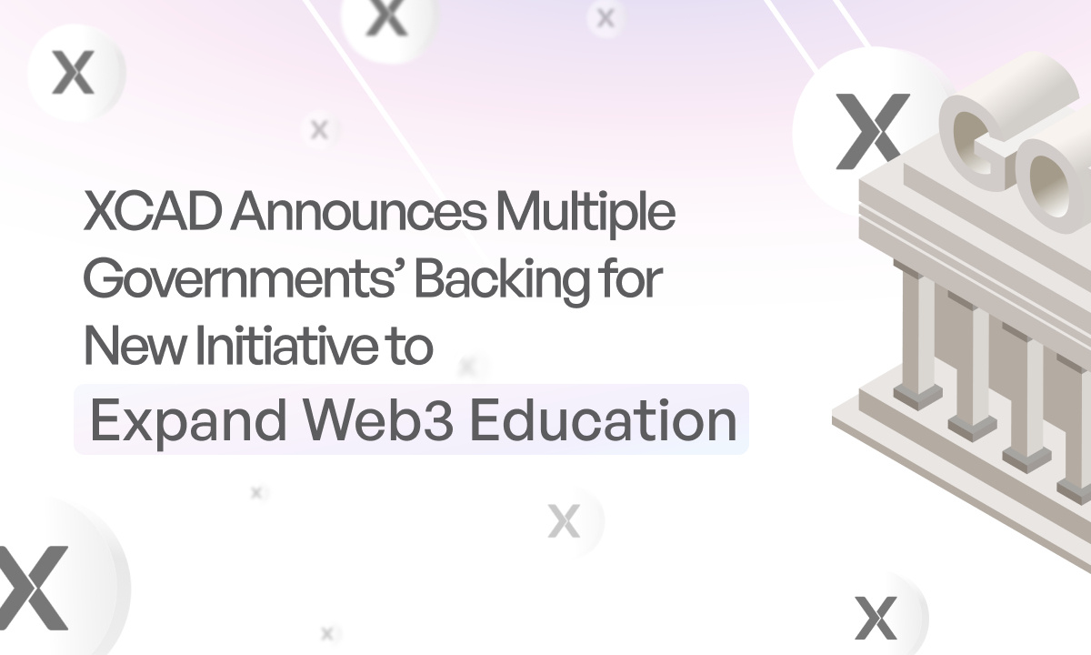 Bitcoinleef - XCAD Announces Multiple Governments’ Backing for New Initiative to Expand Web3 Education March 27, 2024