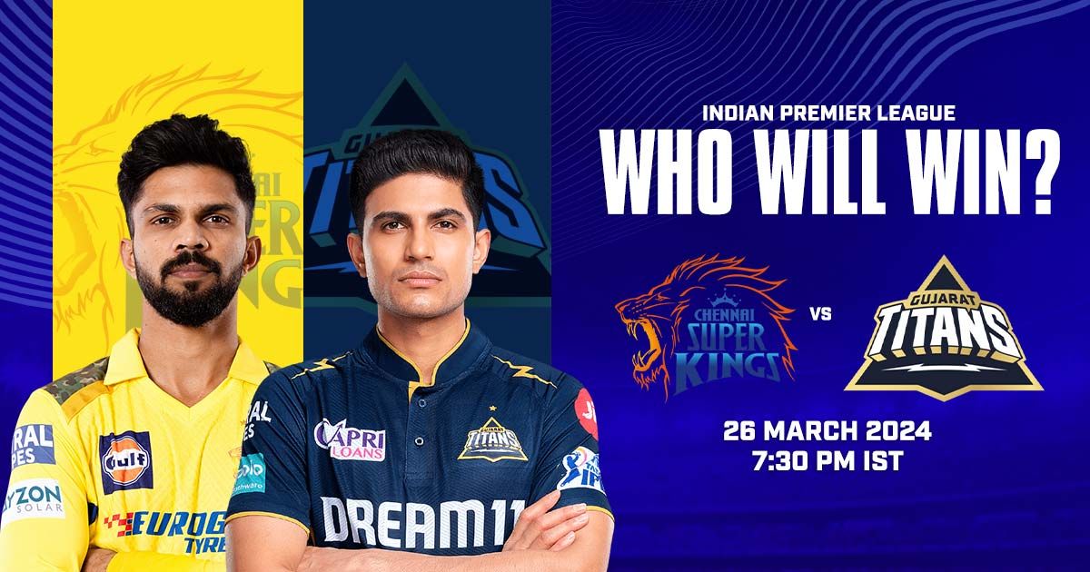 Clash of Champions : les Chennai Super Kings affronteront les Gujarat Titans lors du septième match de l'IPL