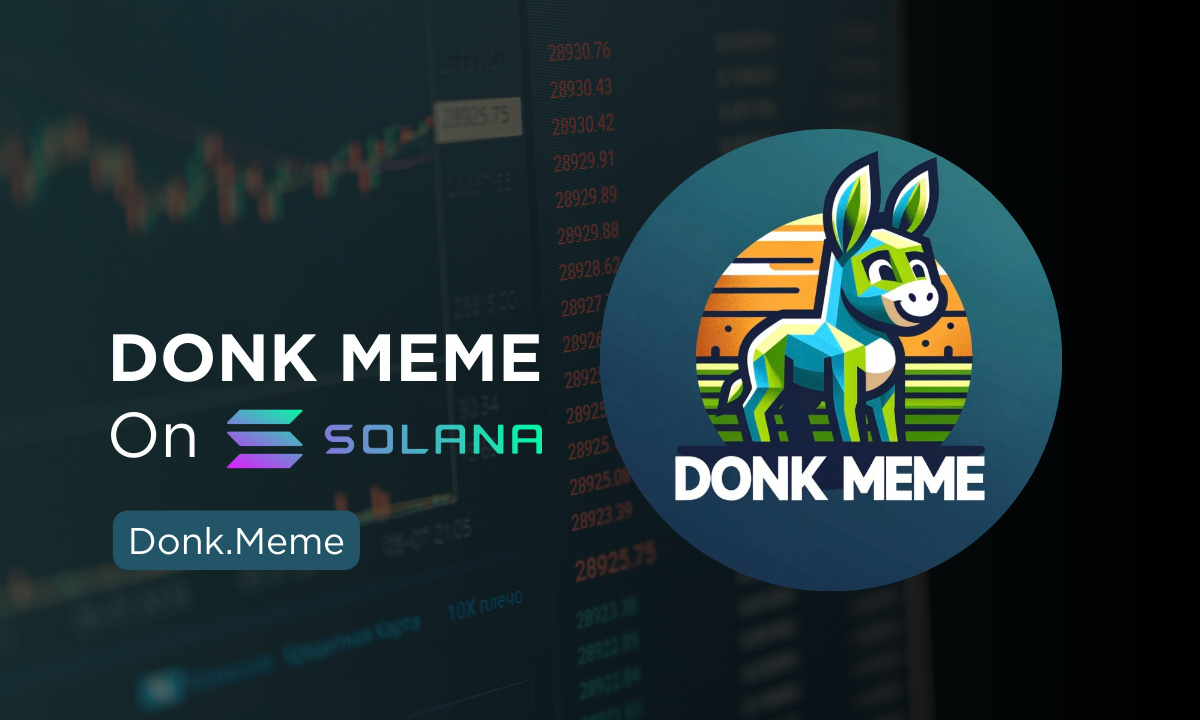 Donk.Meme Presale Launches: Deflationary Meme Token Powers Solana Ecosystem with Game-Changing Utilities