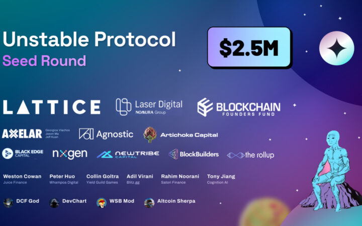 Unstable Protocol Makes Waves in Liquid Staking with $2.5M Seed Funding