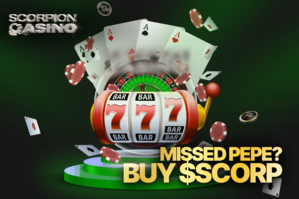 스콜피온 카지노(Scorpion Casino)의 사전 판매가 호황을 누리며 암호화폐 수익의 문을 열었습니다.