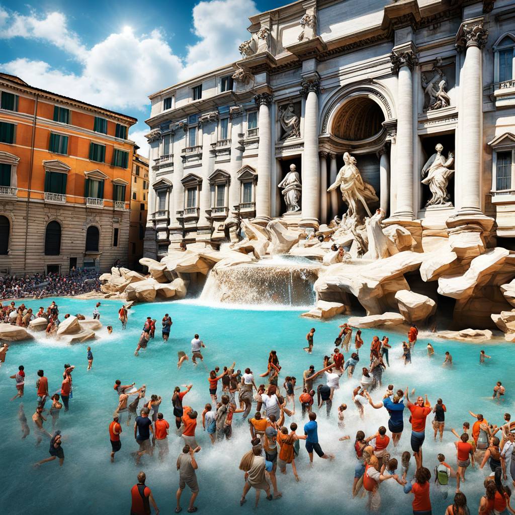 Fontaine de Trevi : La tradition du lancer à pile ou face apporte richesse, charité et protection