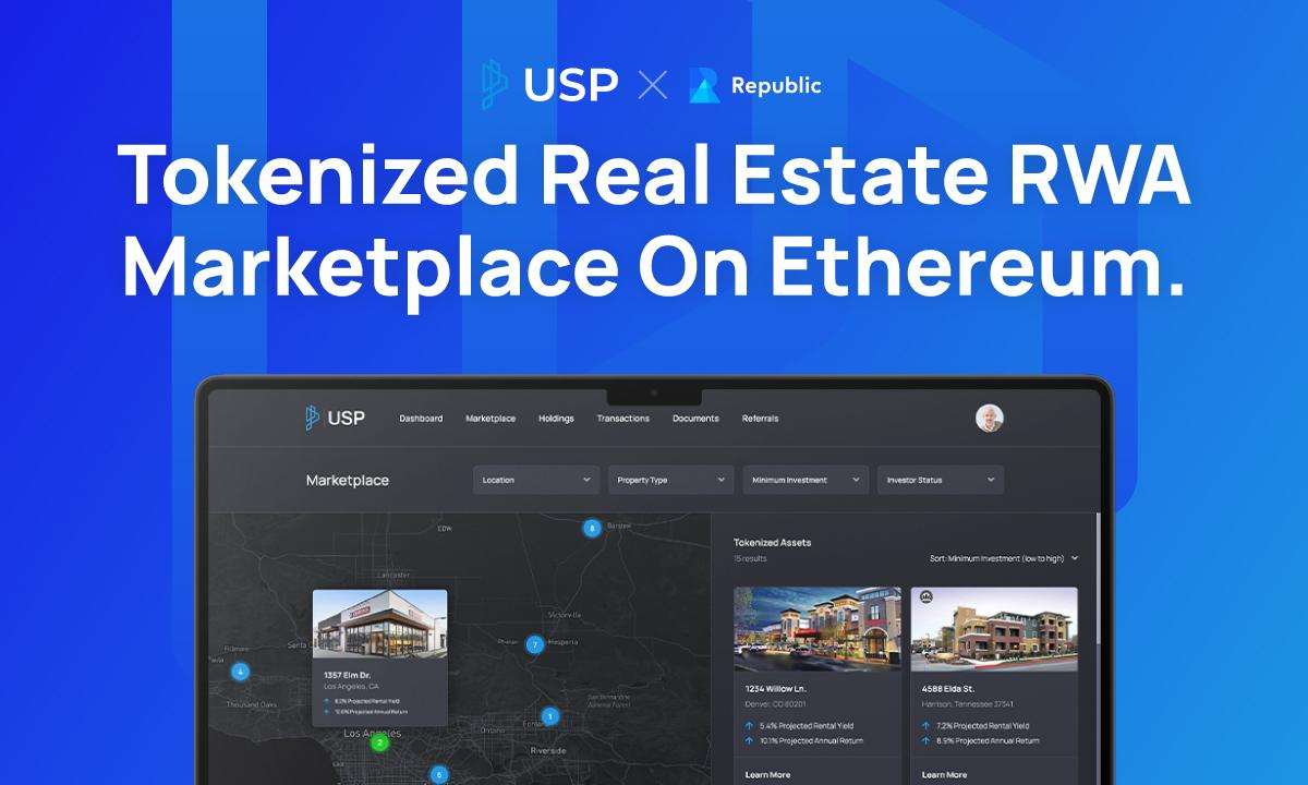 USP Revolutionizes Real Estate Investing with Official Launch on Republic.com