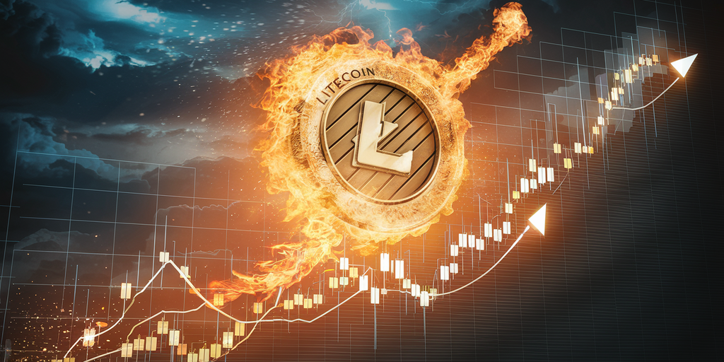 Litecoin steigt stark an, da die Rohstoffbedingungen weiterhin positiv sind