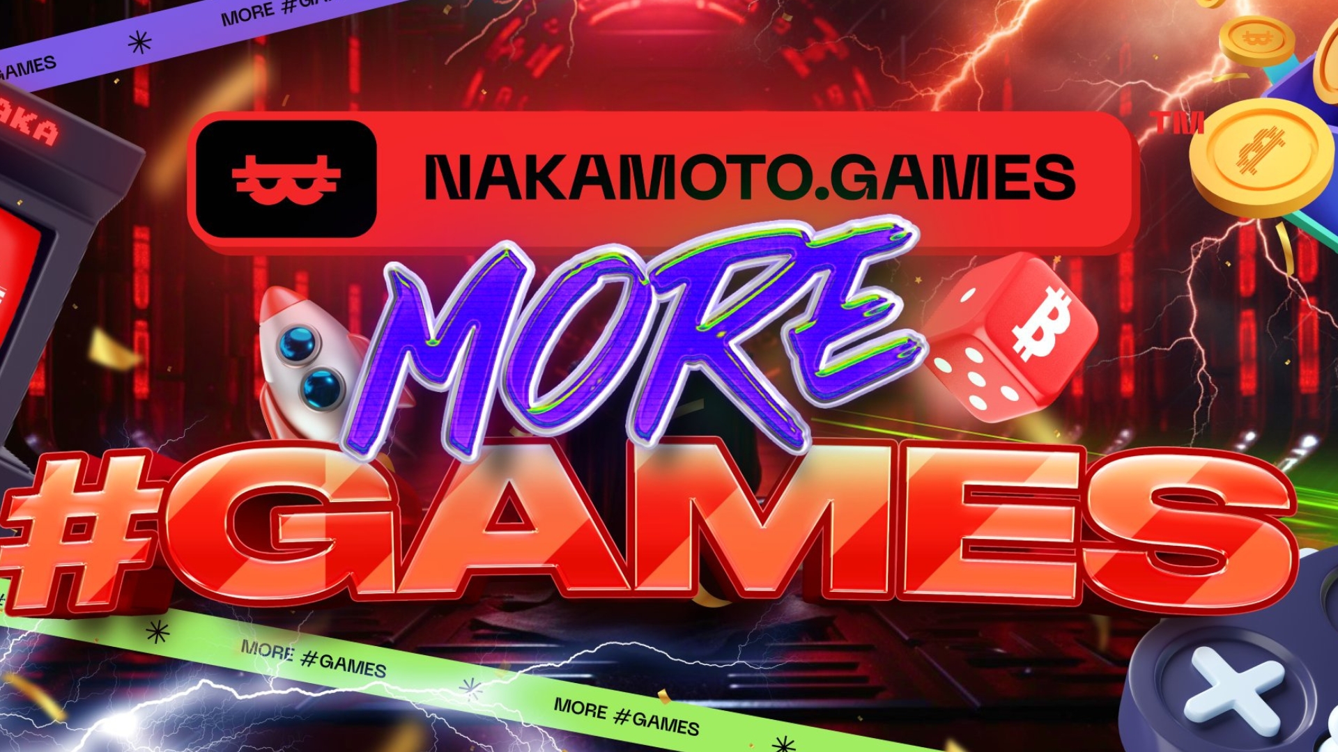 Nakamoto Games 推出三款改变游戏规则的游戏，开启新游戏时代