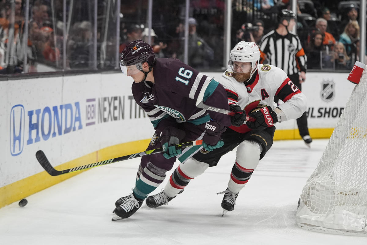 애너하임 덕스(Anaheim Ducks)의 라이언 스트롬(Ryan Strome), 반대 심문으로 벌금 5,000달러 선고