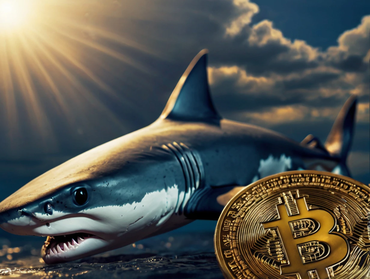 La surtension de Bitcoin Shark stimule l’élan haussier de la cryptographie