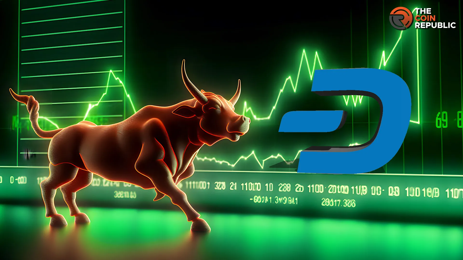 DASH 가격 돌파 가능, 목표 $50, Bulls Charge