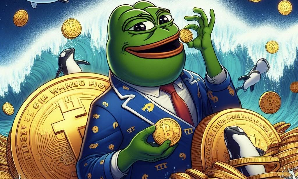 Pepe Coin Skyrockets, Fueling Meme Coin Bonanza and Whale Profits