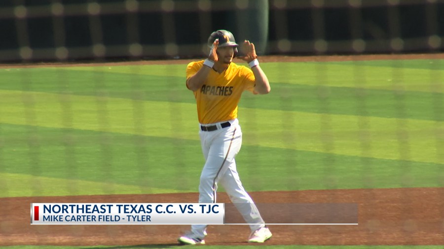 TJC野球がダブルヘッダーでテキサス北東部を圧勝